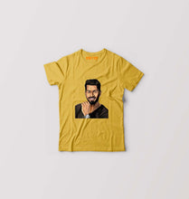 Load image into Gallery viewer, Hardik Pandya Kids T-Shirt for Boy/Girl-Golden Yellow-Ektarfa.online
