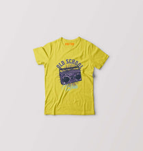 Load image into Gallery viewer, Old School Kids T-Shirt for Boy/Girl-0-1 Year(20 Inches)-Mustard Yellow-Ektarfa.online
