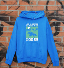 Load image into Gallery viewer, Horse Riding Unisex Hoodie for Men/Women-Royal Blue-Ektarfa.online

