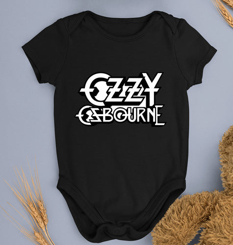 Ozzy Osbourne Kids Romper For Baby Boy/Girl-Black-Ektarfa.online