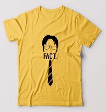 Load image into Gallery viewer, Dwight Schrute T-Shirt for Men-Golden Yellow-Ektarfa.online
