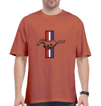Load image into Gallery viewer, Ford Mustang Oversized T-Shirt for Men-Coral-Ektarfa.online
