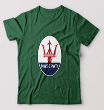 Load image into Gallery viewer, Maserati T-Shirt for Men-Bottle Green-Ektarfa.online
