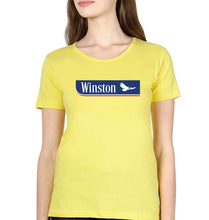 Load image into Gallery viewer, Winston T-Shirt for Women-XS(32 Inches)-Yellow-Ektarfa.online
