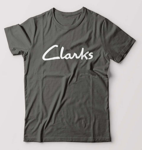 Clarks T-Shirt for Men-Charcoal-Ektarfa.online