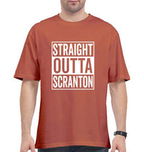 Load image into Gallery viewer, Straight Outta Scranton Oversized T-Shirt for Men-Coral-Ektarfa.online
