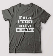 Load image into Gallery viewer, Lawyer T-Shirt for Men-S(38 Inches)-Charcoal-Ektarfa.online
