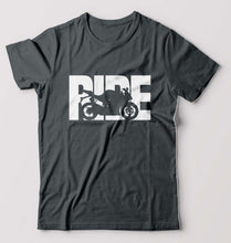 Load image into Gallery viewer, Ride Superbike T-Shirt for Men-Steel grey-Ektarfa.online
