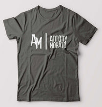 Load image into Gallery viewer, Antony Morato T-Shirt for Men-S(38 Inches)-Charcoal-Ektarfa.online

