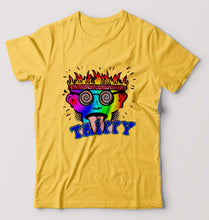Load image into Gallery viewer, Trippy T-Shirt for Men-Golden Yellow-Ektarfa.online
