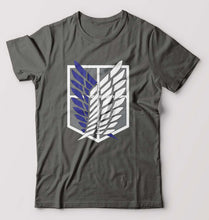 Load image into Gallery viewer, Attack on Titan T-Shirt for Men-Charcoal-Ektarfa.online

