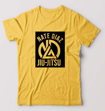 Load image into Gallery viewer, Nate Diaz UFC T-Shirt for Men-Golden yellow-Ektarfa.online

