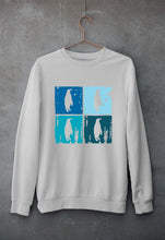 Load image into Gallery viewer, Penguins Unisex Sweatshirt for Men/Women-Grey Melange-Ektarfa.online
