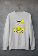 Load image into Gallery viewer, Valentino Rossi(VR 46) Unisex Sweatshirt for Men/Women-S(40 Inches)-Grey Melange-Ektarfa.online
