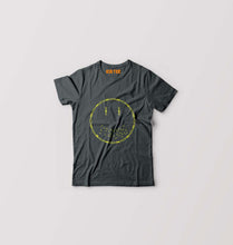 Load image into Gallery viewer, Strong Emoji Kids T-Shirt for Boy/Girl-Steal Grey-Ektarfa.online
