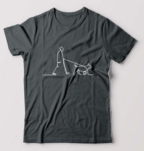 Load image into Gallery viewer, Dog T-Shirt for Men-Steel grey-Ektarfa.online
