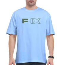 Load image into Gallery viewer, FORCE IX Akshay Kumar Oversized T-Shirt for Men-Baby Blue-Ektarfa.online
