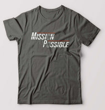 Load image into Gallery viewer, Mission Possible T-Shirt for Men-Charcoal-Ektarfa.online
