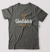 Load image into Gallery viewer, Glenfiddich T-Shirt for Men-S(38 Inches)-Charcoal-Ektarfa.online
