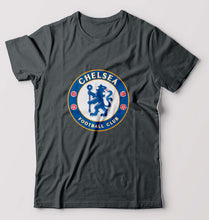 Load image into Gallery viewer, Chelsea T-Shirt for Men-S(38 Inches)-Steel grey-Ektarfa.online
