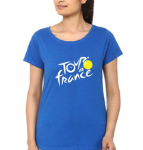 Load image into Gallery viewer, Tour de France T-Shirt for Women-Royal Blue-Ektarfa.online
