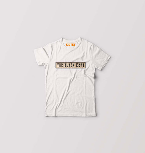 The Black Keys Kids T-Shirt for Boy/Girl-White-Ektarfa.online