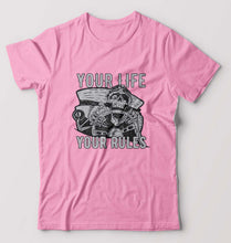 Load image into Gallery viewer, Skull T-Shirt for Men-Light Baby Pink-Ektarfa.online
