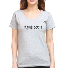 Load image into Gallery viewer, Astroworld Travis Scott T-Shirt for Women-XS(32 Inches)-Grey Melange-Ektarfa.online
