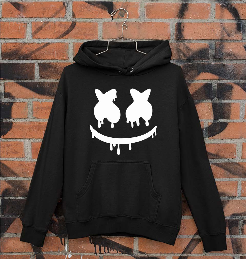 Marshmello Unisex Hoodie for Men/Women-Black-Ektarfa.online