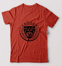 Load image into Gallery viewer, Jaguar T-Shirt for Men-Brick Red-Ektarfa.online
