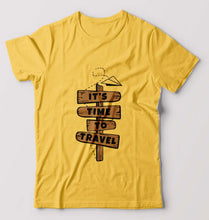 Load image into Gallery viewer, Travel T-Shirt for Men-Golden Yellow-Ektarfa.online
