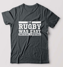 Load image into Gallery viewer, Rugby T-Shirt for Men-Steel grey-Ektarfa.online
