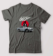 Load image into Gallery viewer, James Bond (007) T-Shirt for Men-Charcoal-Ektarfa.online
