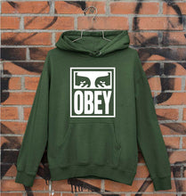 Load image into Gallery viewer, Obey Unisex Hoodie for Men/Women-S(40 Inches)-Dark Green-Ektarfa.online
