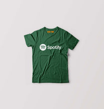 Load image into Gallery viewer, Spotify T-Shirt for Boy/Girl-Dark Green-Ektarfa.online
