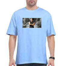 Load image into Gallery viewer, Fast X Vin Diesel Oversized T-Shirt for Men-Baby Blue-Ektarfa.online
