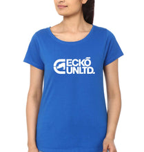 Load image into Gallery viewer, Ecko Unltd T-Shirt for Women-XS(32 Inches)-Royal Blue-Ektarfa.online
