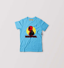 Load image into Gallery viewer, Deadpool Superhero Kids T-Shirt for Boy/Girl-0-1 Year(20 Inches)-Light Blue-Ektarfa.online
