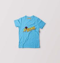 Load image into Gallery viewer, Spiderman Superhero Kids T-Shirt for Boy/Girl-0-1 Year(20 Inches)-sky Blue-Ektarfa.online
