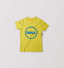 Load image into Gallery viewer, Dell Kids T-Shirt for Boy/Girl-0-1 Year(20 Inches)-Mustard Yellow-Ektarfa.online
