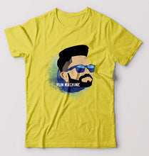 Load image into Gallery viewer, Virat Kohli T-Shirt for Men-S(38 Inches)-Yellow-Ektarfa.online
