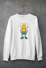 Load image into Gallery viewer, Kaws Unisex Sweatshirt for Men/Women-White-Ektarfa.online
