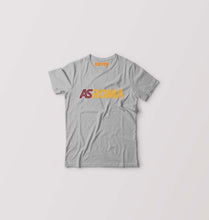Load image into Gallery viewer, A.S. Roma Kids T-Shirt for Boy/Girl-Grey-Ektarfa.online
