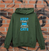Load image into Gallery viewer, Cat Unisex Hoodie for Men/Women-Dark Green-Ektarfa.online
