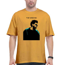 Load image into Gallery viewer, The Weeknd Oversized T-Shirt for Men-Golden Yellow-Ektarfa.online
