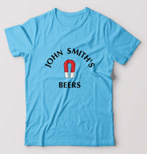 Load image into Gallery viewer, John Smith&#39;s Beers T-Shirt for Men-Light Blue-Ektarfa.online
