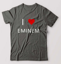 Load image into Gallery viewer, Eminem T-Shirt for Men-S(38 Inches)-Charcoal-Ektarfa.online
