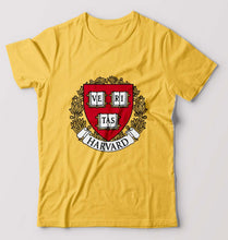 Load image into Gallery viewer, Harvard University T-Shirt for Men-Golden Yellow-Ektarfa.online
