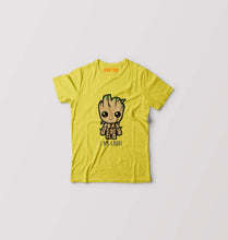 Load image into Gallery viewer, Groot Kids T-Shirt for Boy/Girl-Yellow-Ektarfa.online
