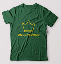 Load image into Gallery viewer, J. Cole World T-Shirt for Men-Bottle Green-Ektarfa.online
